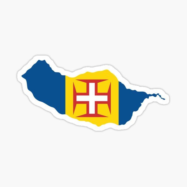 Item preview, Madeira Map Flag designed and sold by Madeira Vacations.