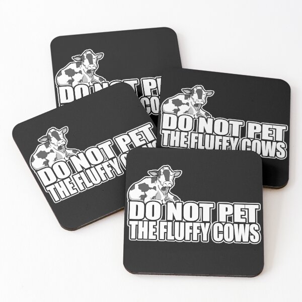Item preview, Do Not Pet The Fluffy Cows designed and sold by NuarzDesign.