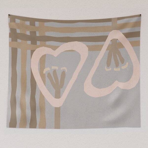 Item preview, Minimalist Abstract Love Shape Art designed and sold by vdyzhr.