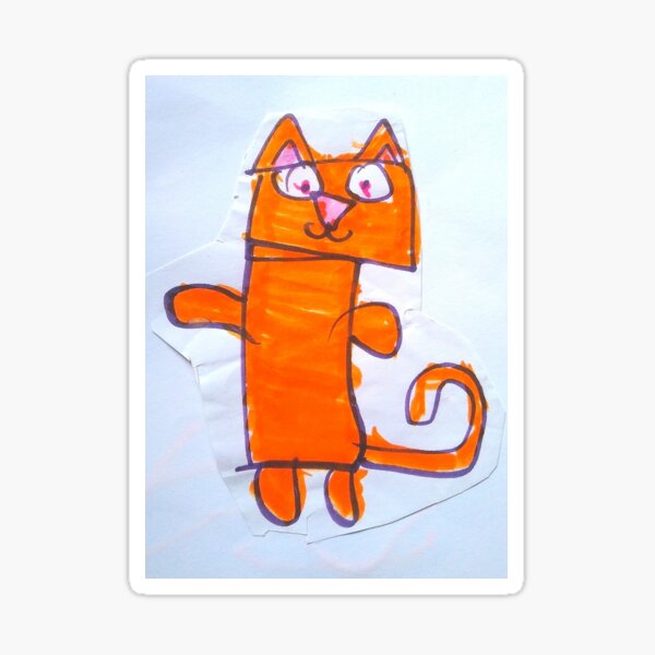 " Cat jam" Sticker for Sale by Igorsalik Redbubble