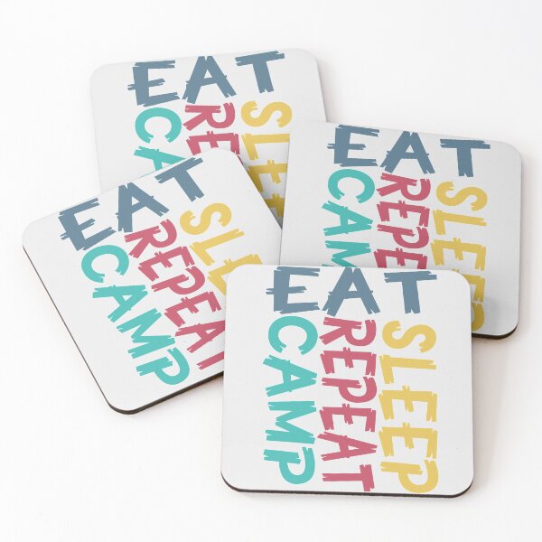 Item preview, Eat Sleep Camp Repeat Classic T-Shirt designed and sold by Magic-Offers.