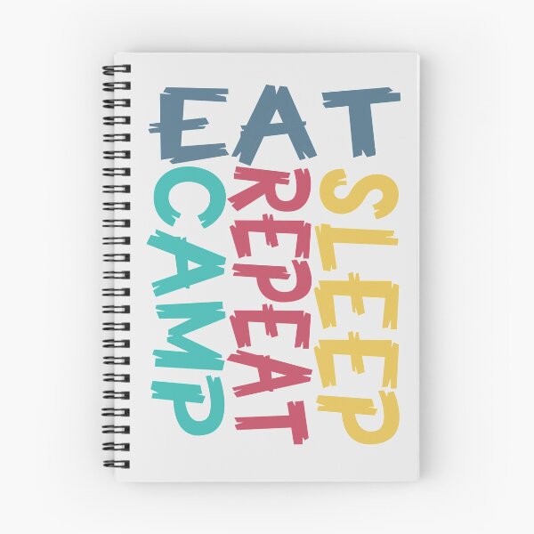 Item preview, Eat Sleep Camp Repeat Classic T-Shirt designed and sold by Magic-Offers.