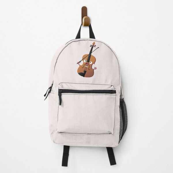 Item preview, Cute funny violin musical cartoon character designed and sold by FrogFactory.