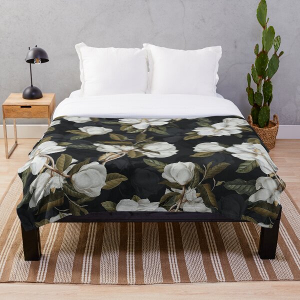 Item preview, Magnolia Flower Vintage Pattern designed and sold by PaperAesthetic.