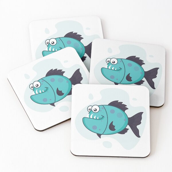 Item preview, Cartoon Piranha Fish designed and sold by YourMateNate.