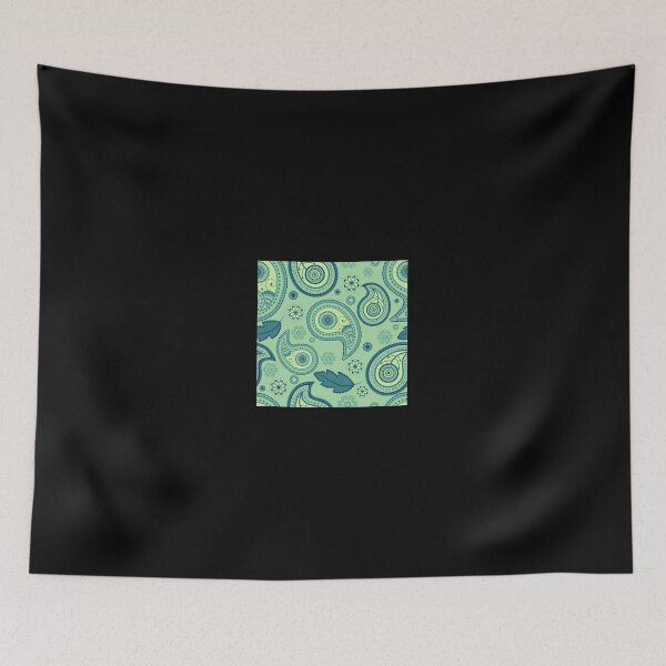 Item preview, Paisley seamless green pattern designed and sold by ativka.