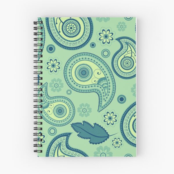 Item preview, Paisley seamless green pattern designed and sold by ativka.