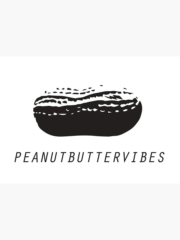 "Peanut butter vibes" Sticker for Sale by TobiMagas Redbubble