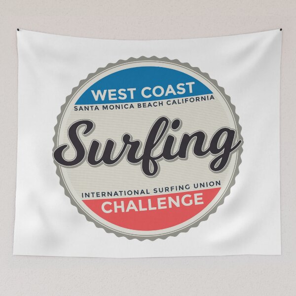 Item preview, West Coast Surfing designed and sold by Vector Scout Lab.