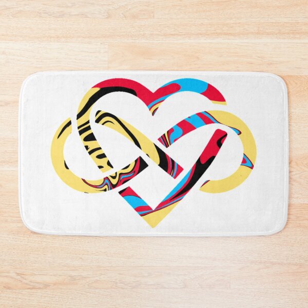 Item preview, Swirled Polyamory Infinity Heart  designed and sold by PolyKinkyQueer.