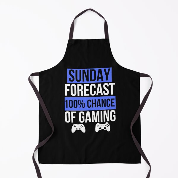Item preview, Funny Gaming Sunday Forecast 100% Change Of Gaming designed and sold by Gamerss4Life.