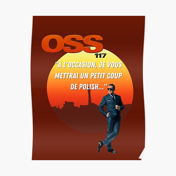 Oss 117 Posters Redbubble
