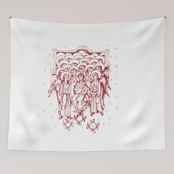 Item preview, Heavenly Court | Christ Enthroned among the Angelic Hosts designed and sold by EkromDesigns.
