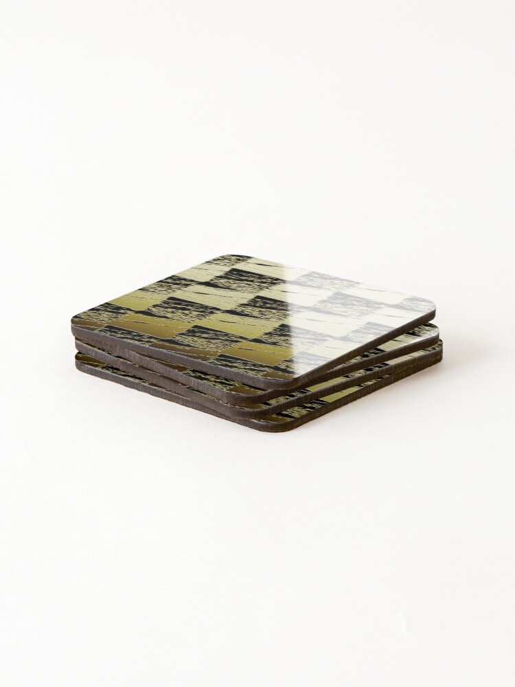 Thumbnail 4 of 5, Coasters (Set of 4), Checkered Rug designed and sold by fatenanwar.