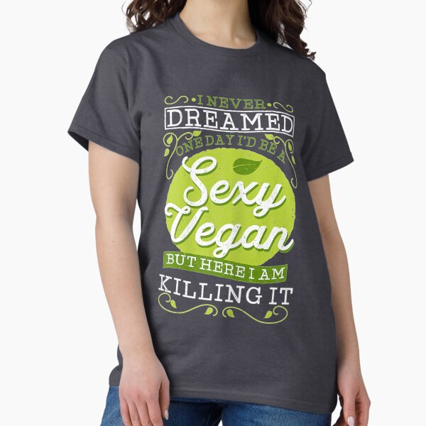 Item preview, Womens Herbivore  Sexy Vegan Quote Meatless Food Vegetarian designed and sold by justMTFU.