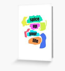 Spice Up Your Life Greeting Card