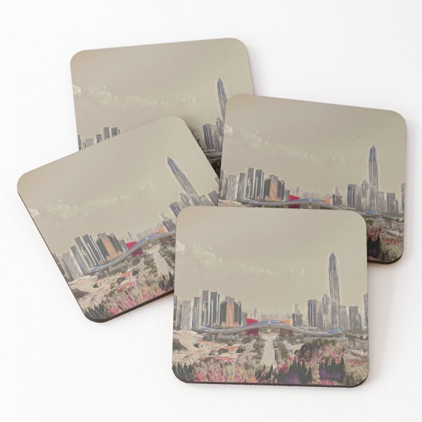Item preview, Shenzhen skyline designed and sold by imagine-ai.