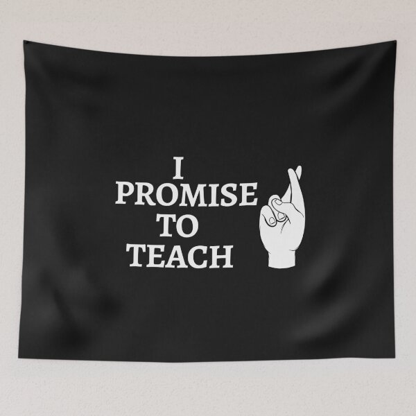 Item preview, I Promise To Teach designed and sold by Davestre.