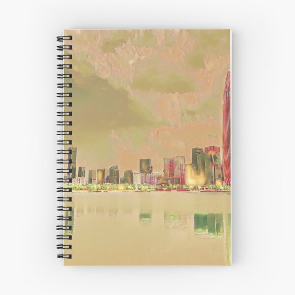Item preview, Shenzhen water reflections designed and sold by imagine-ai.