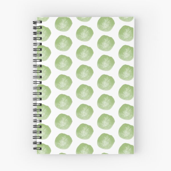 Item preview, Green Watercolor with Leaves Dots Pattern designed and sold by autumnchu.