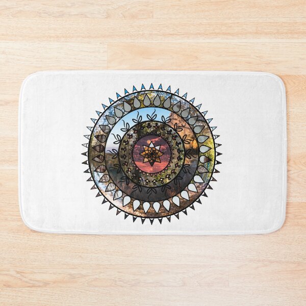 Item preview, Photo collage mandala designed and sold by Lizzydog420.