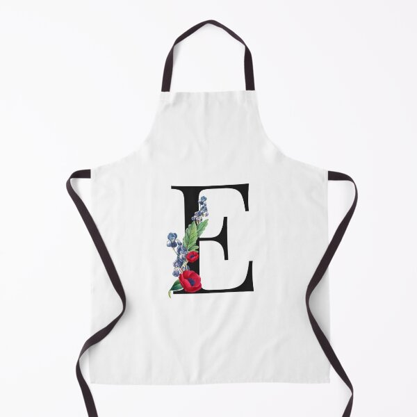 Item preview, Split Floral Letter Monogram | Personalized Flower Letter E designed and sold by BeeMeCreative.