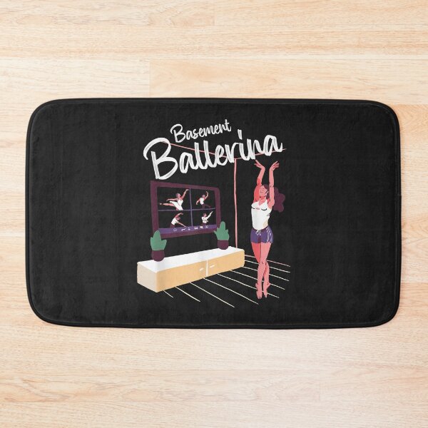 Item preview, Basement Ballerina Funny Online Ballet Class designed and sold by suexhxsandr.
