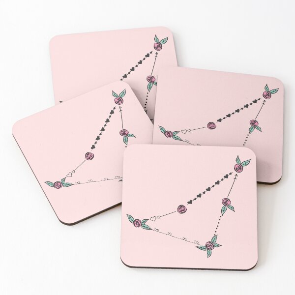 Item preview, Indus (Indian) Constellation Roses and Hearts Doodle designed and sold by EndlessDoodles.