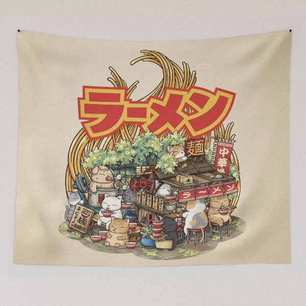 Item preview, Chubby Cats Ramen Noodle designed and sold by Takeda-art.