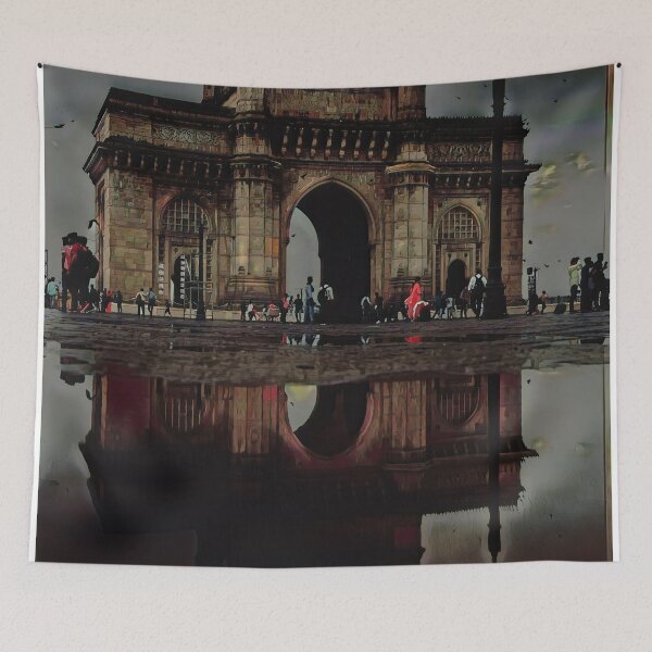 Item preview, Mumbai cloudy gate designed and sold by imagine-ai.