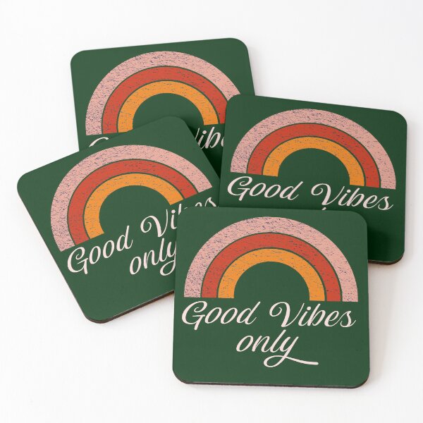 Item preview, GOOD VIBES ONLY Orange Rainbow designed and sold by Danicus666.