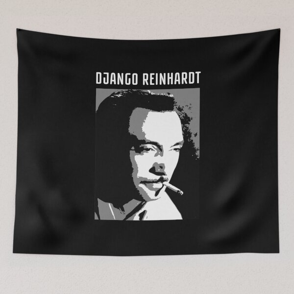 Item preview, Tribute to Django Reinhardt III designed and sold by BlackLineWhite.