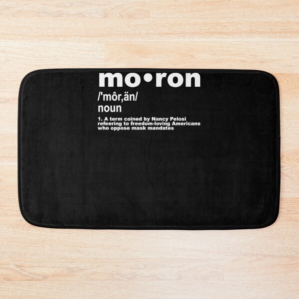 Item preview, kevin mccarthy moron - mask mandates - moron designed and sold by WOODVILLEROAD.