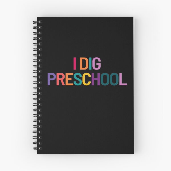 Item preview, I dig Preschool designed and sold by PhatSanthaphan.