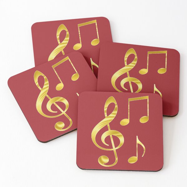 Item preview, Golden Treble Clef And Sheet Music designed and sold by Phantasmal-2-do.