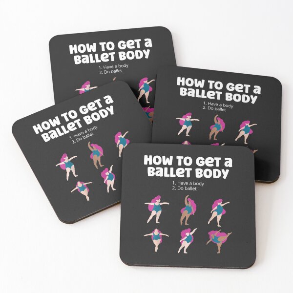 Item preview, How to Get a Ballet Body Funny Motivational Ballet designed and sold by suexhxsandr.