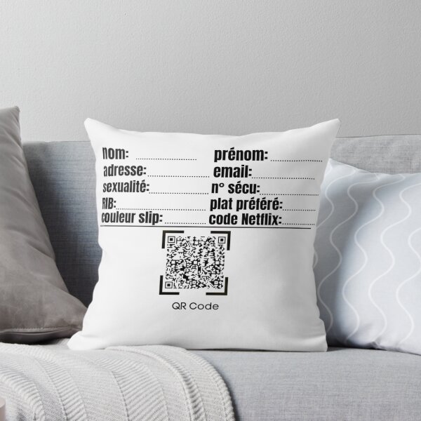 Aperçu de l'œuvre Qr code Info créée et vendue par Amliink.