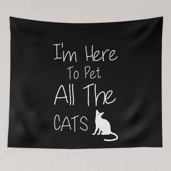 Item preview, I'm here to pet all the Cats-Cat Lover T-Shirt designed and sold by Shop-collection.
