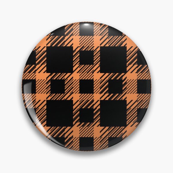 Item preview, Halloween Buffalo Check Pattern designed and sold by Designs By YL.