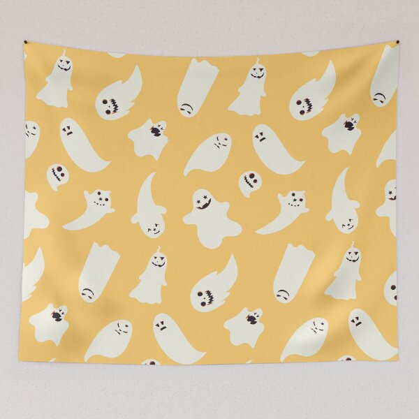 Item preview, Halloween School of Ghost Pattern designed and sold by I Love Space.