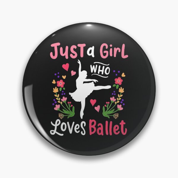 Item preview, Kids Ballet Just A Girl Who Loves Ballet designed and sold by suexhxsandr.