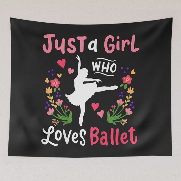 Item preview, Kids Ballet Just A Girl Who Loves Ballet designed and sold by suexhxsandr.