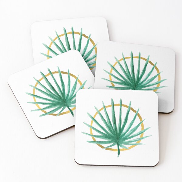 Item preview, Simple Plant with Golden Circle designed and sold by LittleHoniBee.