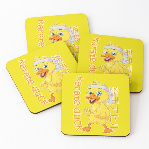 Item preview, Karate Funny Yellow Duck designed and sold by mokato.