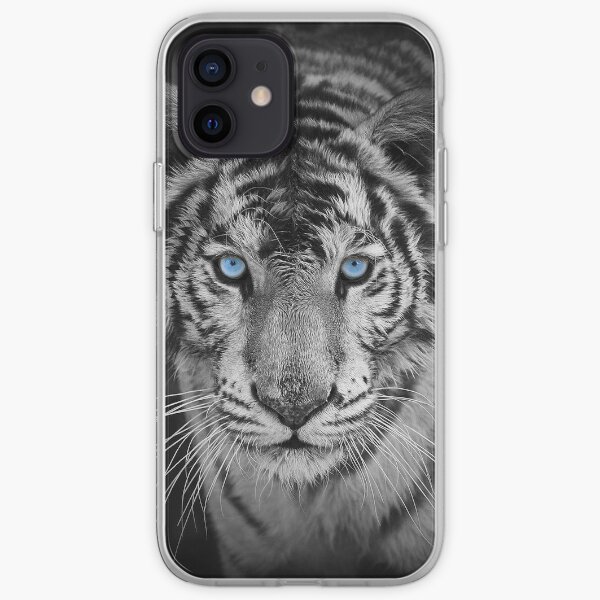 Blue Eyed Bengal Tiger iPhone Soft Case