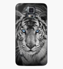 Funda/vinilo para Samsung Galaxy Tigre de Bengala de ojos azules