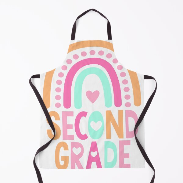 Item preview, Second Grade Rainbow Girls Boys Teacher Cute designed and sold by Zeus-Studio.