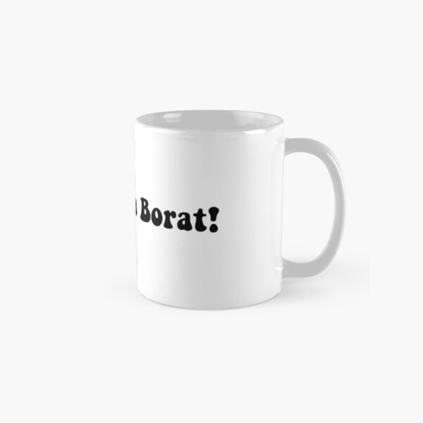 Item preview, borat quote "My name-a Borat!" designed and sold by annasantermans.