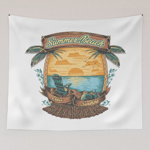 Item preview, Summer Beach designed and sold by Vector Scout Lab.