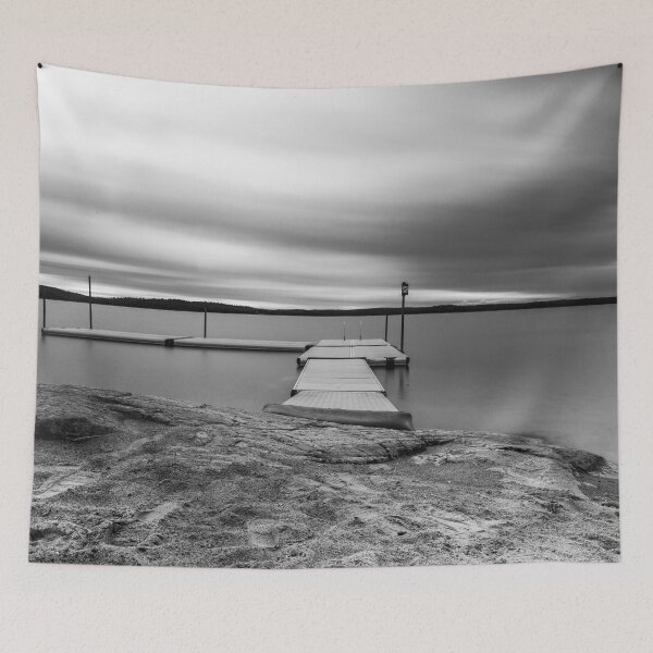 Item preview, Floating bridge - Black and white designed and sold by RolandWidin.